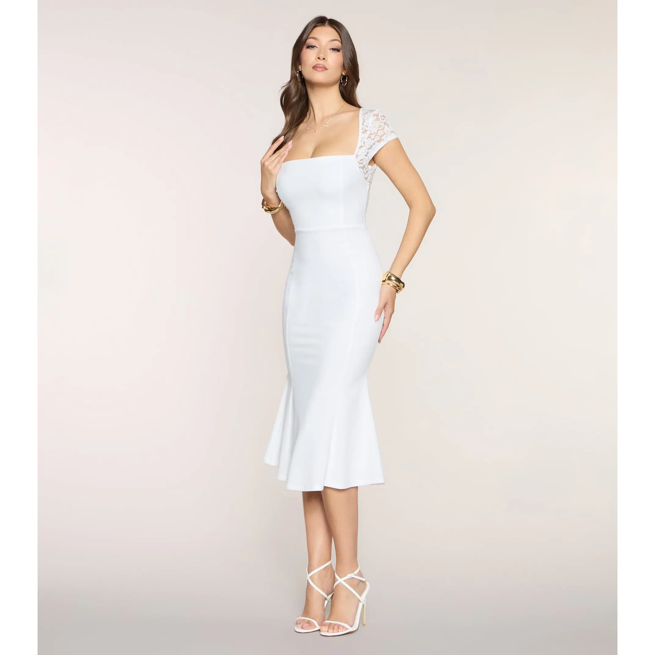 halter mesh dress Pink