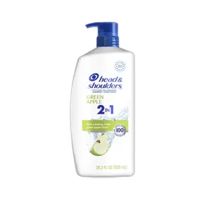 Head & Shoulders 2 in 1 Dandruff Shampoo and Conditioner, Green Apple, 28.2 oz Haircare Scent