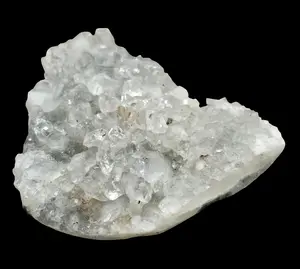 Apophyllite with Zeolite Raw Crystal Cluster 3.5" x 3" 1.75 lbs Natural Formation for Spiritual Cleansing Energy Clearing Healing Properties