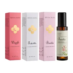 MYS AURA 3.3oz Room & Linen Sprays Floral and Peony Scented Fragrance Collection for Home Fragrance and Freshener Use