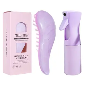 Flexible Detangling Hair Brush for Wet & Dry Hair, Curly Hair Styling and Combing Brush with Soft Bristles for Scalp Massage, Anti-Tangle Smoothing Hair Brush for Daily Hair Care and Easy Styling