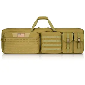 [SUPER Deals For You] 42'' Soft Tactical Range Case, Heavy Duty Outdoor Hunting Gear Bag with MOLLE System & Shoulder Straps