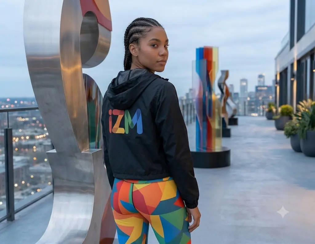 Women's Crop Pullover Tops, Lightweight Water Proof Windbreaker Jacket in Polyester Fabric with Elastic Cuffs & Zipper, Coats, Jackets, Crop Fit, Casual, Crop Top