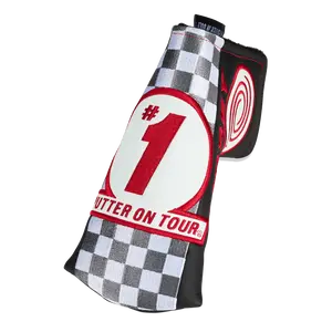 Odyssey Golf Tempest Blade Putter Headcover in Black/Red