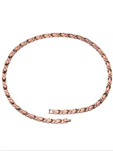 Copper Magnetic Necklace, Elegant Adjustable Necklace for Women & Men, Trendy All-match & Exquisite Jewelry for Birthday Gift, Fashionable Jewelry Accessories