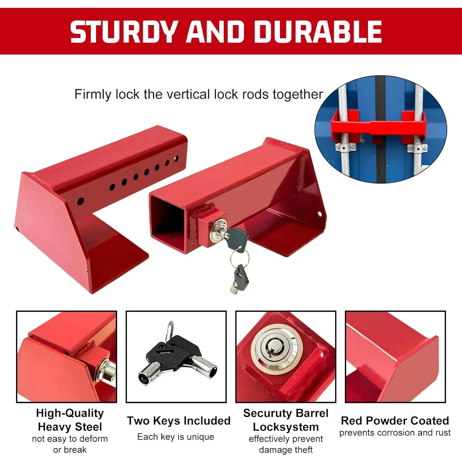 Heavy Duty Steel Transport Container Lock, Cargo Door Lock, Highest ...