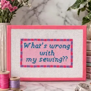 What’s Wrong With My Sewing Needlepoint Canvas on 18 Mesh