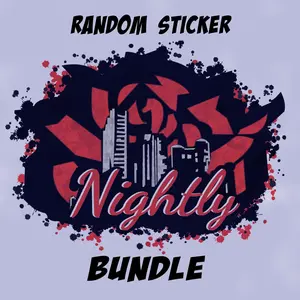 indecisive large bundle (5 stickers) waterproof flat