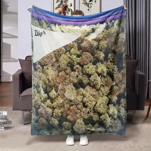 Dank Weed Theme Blanket, Soft Flannel Throw for Home Office Car, Art Decor Gift for Plant Lovers This Super Soft Flannel Blanket is The Perfect Gift for Christmas and lovers Soft Warm Cozy Throw for Bed Sofa Nap Travel,60*80,30*40(baby ),40*50(kids),50*60