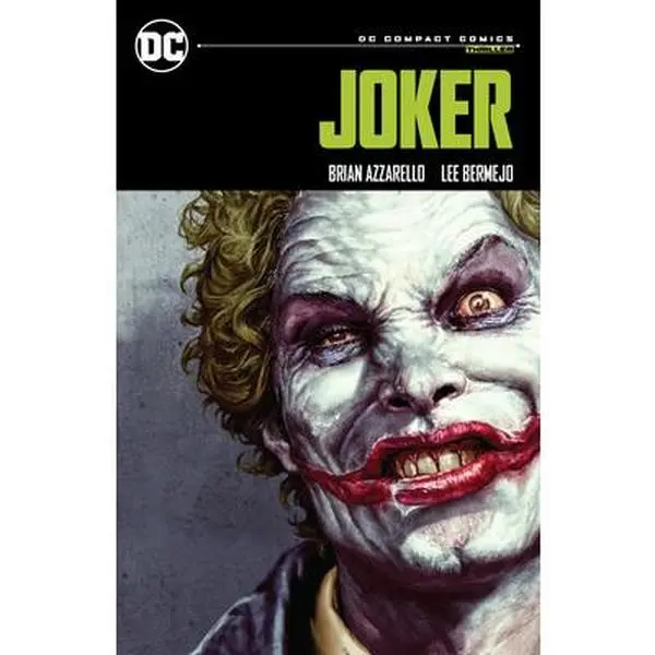 Joker: DC Compact Comics Edition Graphic Novel - Brian Azzarello, Paperback, Gotham City, Arkham Asylum, Riddler, Killer Croc