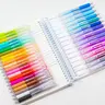 12/24/36 Pcs Erasable Scribble Gel Pens, Retractable Medium Point Clicker Pens in 12 Assorted Colors, 0.7mm, Smooth Writing for Students, Teachers and Artists, Drawing Writing Planner and Crossword Puzzles, Drawing Pens Set