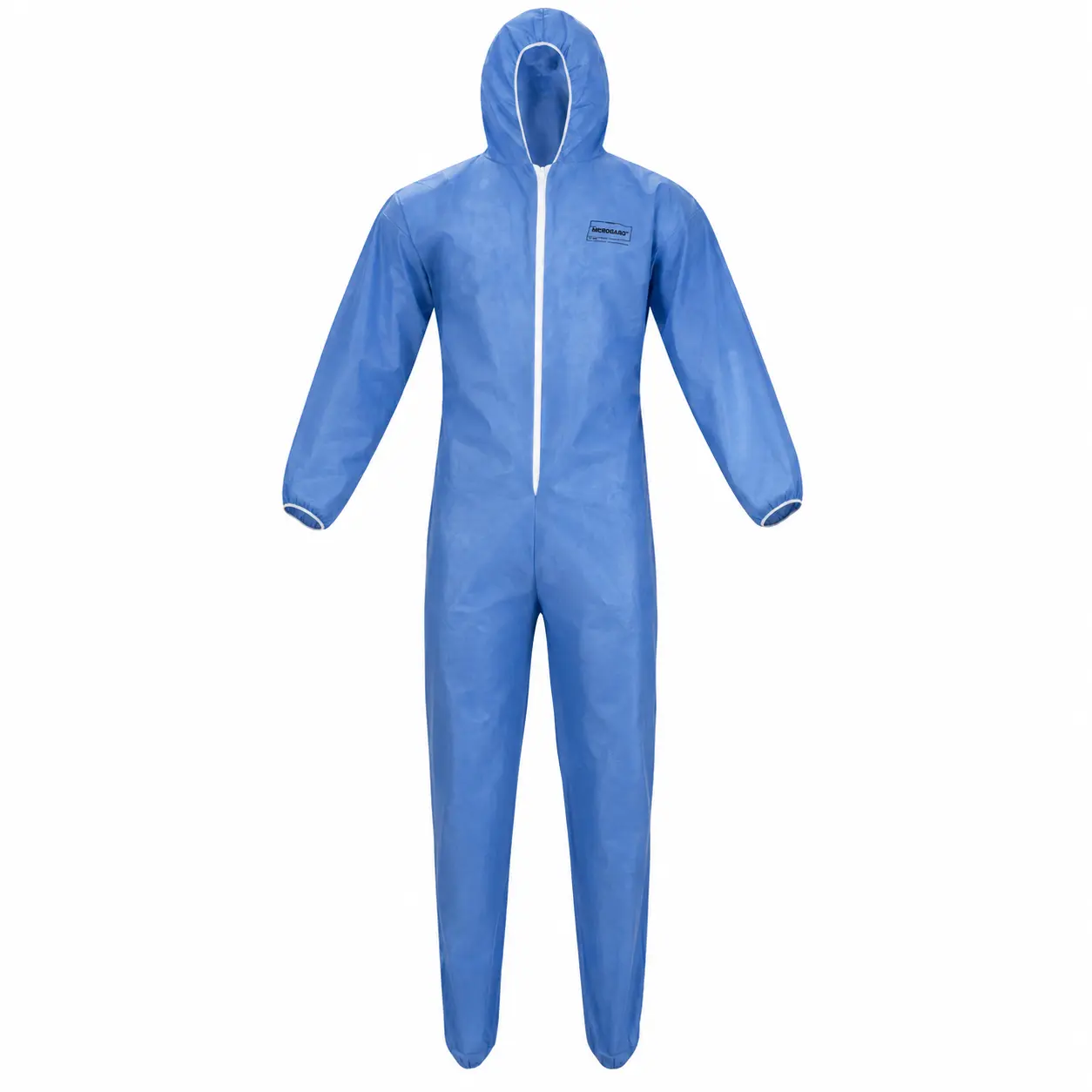 Ironwear 1621 Flame Retardant Protective Workwear Uniform Coveralls - Attached Hood, Elastic Wrists, Breathable Apparel (25/Pack), Uniforms