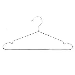 Stainless Steel Clothes Hanger, Durable Non-slip Clothes Hanger, Home Organizer for Bedroom, Wardrobe, Closet, Laundry Room, Hanging