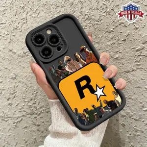 Cool Cartoon Game Character Pattern Case for iPhone 17 Pro Max 16 15 14 13 12 11 XR XS Plus Air Slim Shockproof Anti Drop Protective Lightweight TPU Cover durable phone cover gift