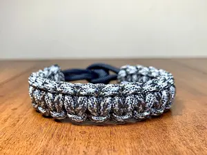Engineered ACU Digital Paracord Bracelet with Diamond Knot