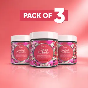 Vaginal Probiotics Fresh Feminine Flora Care Supplement | Pack Of 3