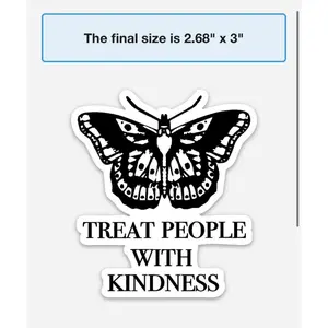 Treat People With Kindness Magnet