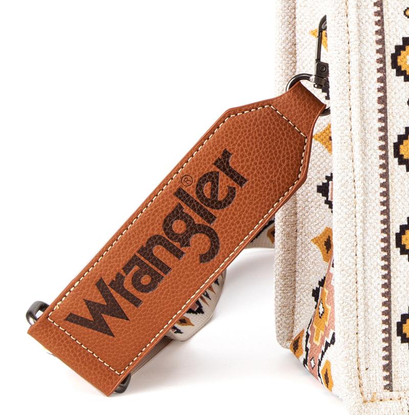 Wrangler Medium Aztec Tote Bag Western Fashion Top-handle Bag-Fall Fashion for Women TikTokShopJumpstartSale Valentine's Day Gift Selection
