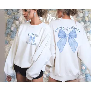 Going To The Chapel Future Mrs Sweatshirt Bride Sweatshirt Engagement Sweatshirts Getting Married Sweatshirt Engagement Bridal Shower both side both side