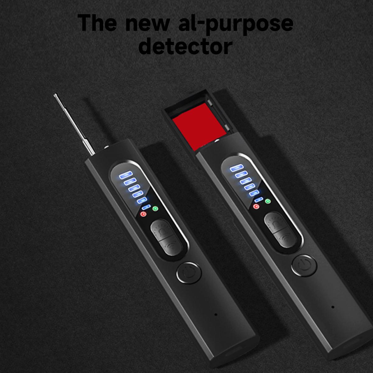 Hidden Camera Detector for Travel, 2026 Upgraded Spy Hidden Device Finder – 5 Sensitivity Levels & 4 Modes, Personal Privacy Security Device for Home, Hotel, Office, Vehicles