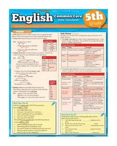 QuickStudy: English Common Core (5th grade)