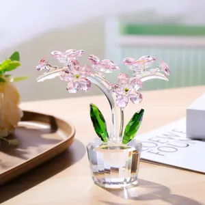 Eternal Crystal Forget-Me-Not Sculpture - Ultimate Gift Of True Love And Loyalty For Valentine’s Day