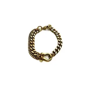 Rachel Nathan Chain: Duo Shackle Bracelet