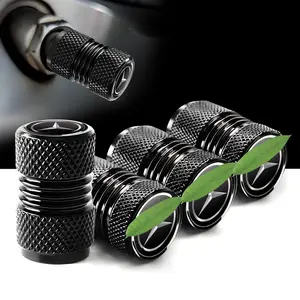 For Mercedes-Benz - Aluminum Alloy Car Tire Valve Stem - Valve Cap - Suitable for Cars, Motorcycles, Trucks, Bicycles - Universal Type - Auto Parts - Essential Vehicle Maintenance Tool