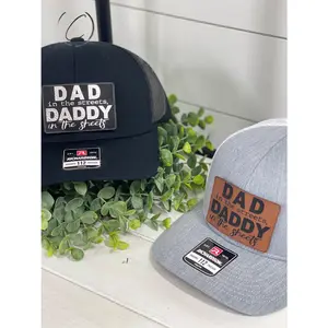 Adult Daddy In The Sheets Patch Snapback Hat
