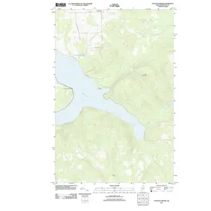 Paulette Brook Maine USGS Topographic Quadrangle Map, 2011, 1:24000
