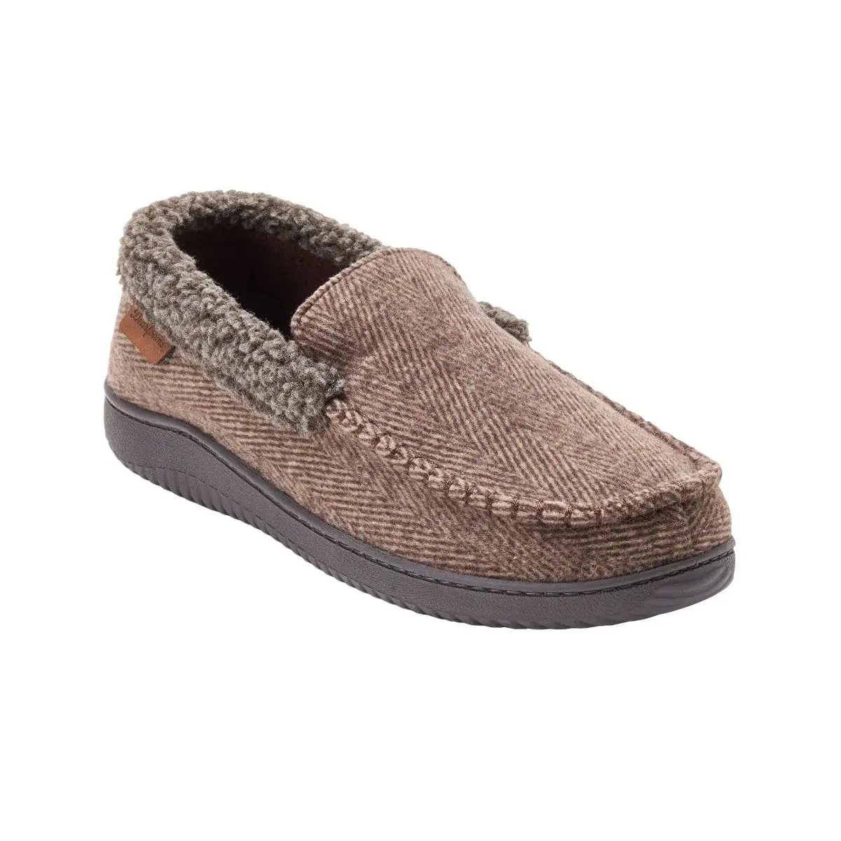 Dearfoams Men’s Brendan Indoor/Outdoor Breathable Memory Foam Clog House Shoe with Wide Widths Slipper