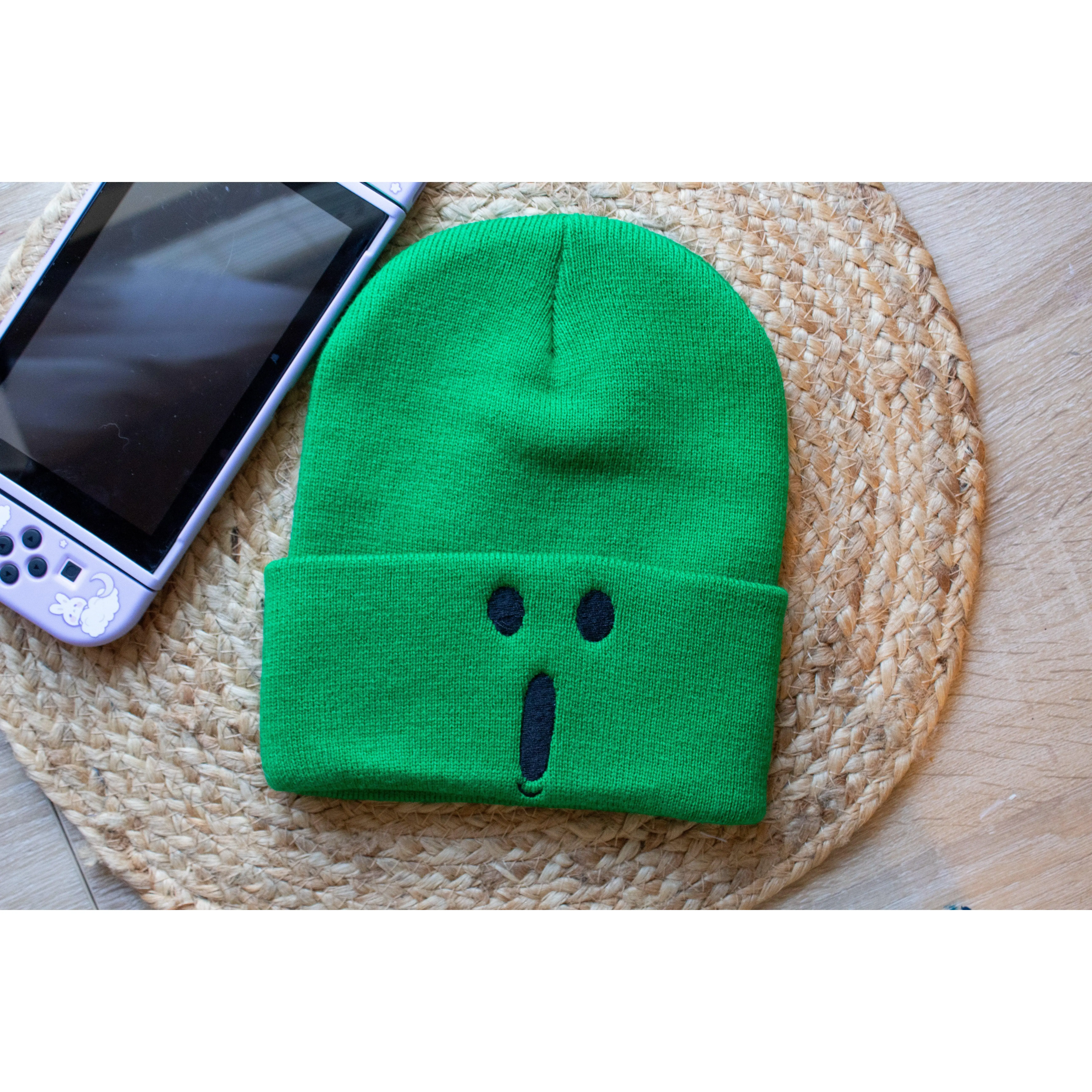 Final Fantasy Cactuar Beanie | Embroidered | Knit Hat | One Size Fits Most
