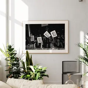 [SALE UP TO 50% + FREE SHIP]  Tens Across the Board, Photography Prints, Ballroom Culture, Retro Wall Art, Fashion Poster, Black and White Prints, Museum Quality Wall Art