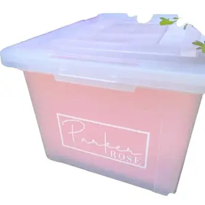 Children’s Memory Box- Name Decal + File Labels ONLY (no folders or box included)