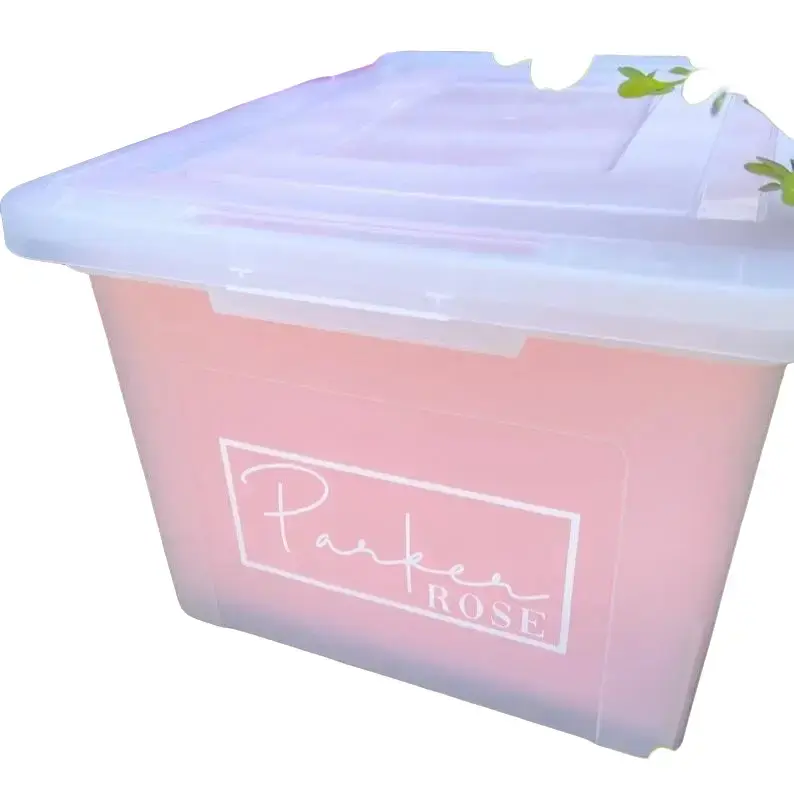 Children’s Memory Box- Name Decal + File Labels ONLY (no folders or box included)