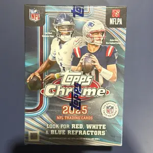 2025 NFL Topps Chrome Value box