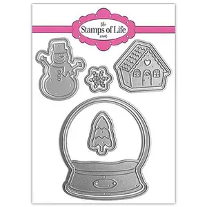 Crafts & Sewing The Stamps of Life snowglobe2stamp Dies