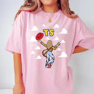 TS T-Shirt, Tay Story 13 Cloud Summer Beach Shirt, Gift For Music Fan