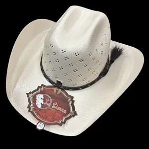 La Sierra 750X Sombrero horma rodeo/rancher vented ivory cowboy hat
