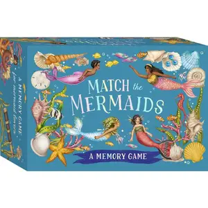 Match the Mermaids: A Memory Game -- Jessica Roux, Cards