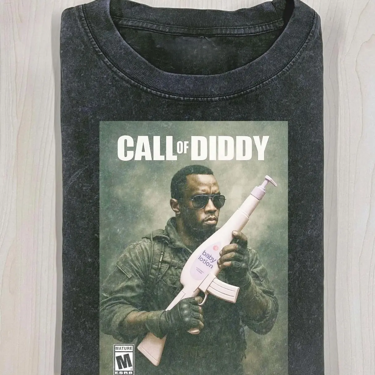 Funny Call of Diddyy Tshirt, Gamer Humor Design Shirt, Trending Meme Graphic Tee, Unisex Cotton T-Shirt, Menswear, Womenswear GGU