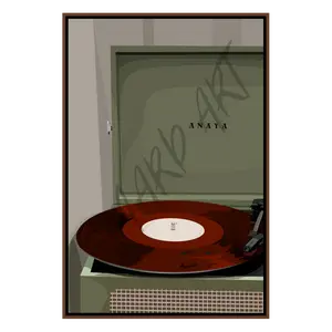 Vinyl  Smard Black Wall Art Print/ Canvas for Home /Office Decor - Smard Black Wall Art Print/ Canvas for Home /Office Decor