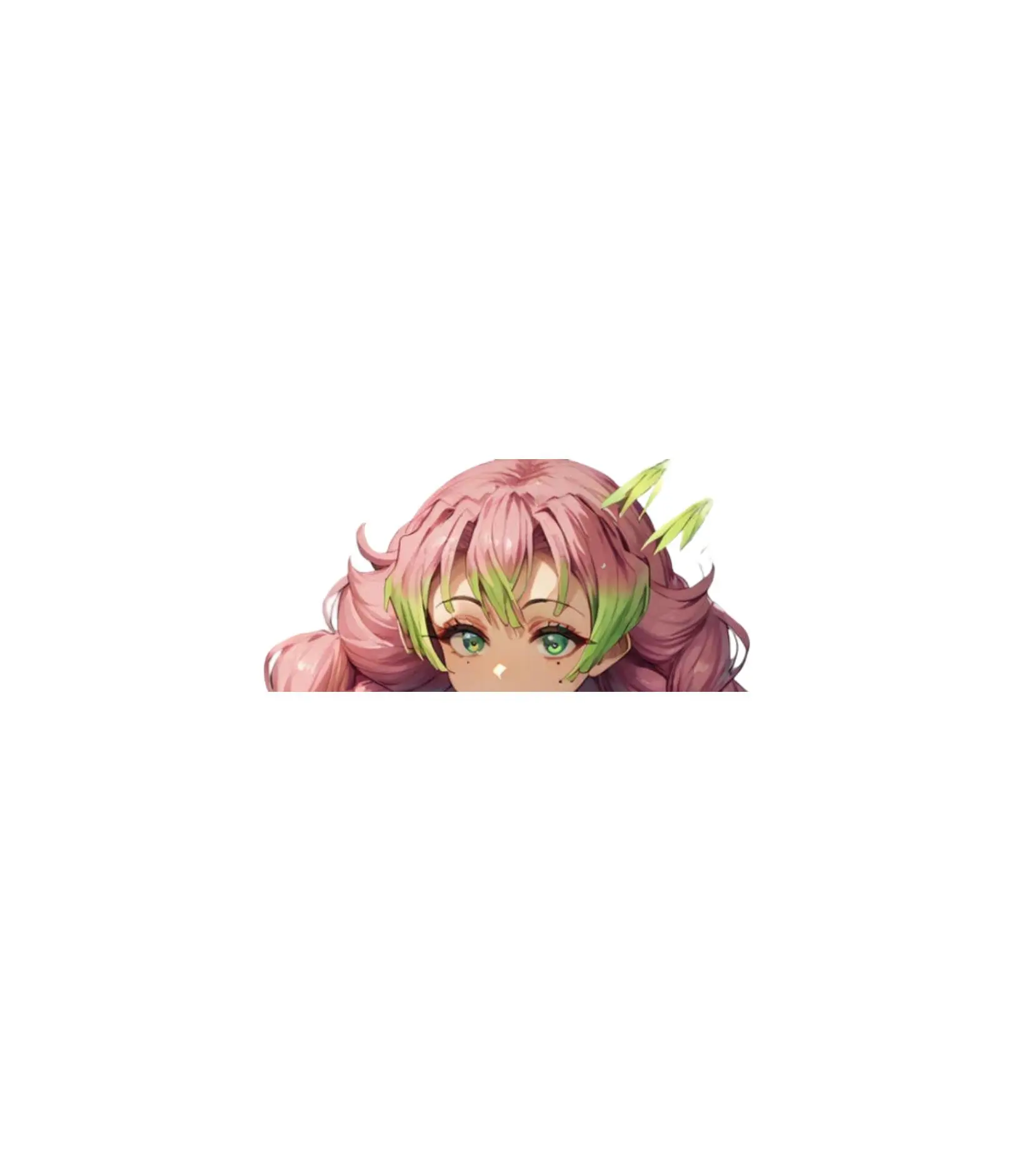Mitsuri sticker, anime sticker, full stickers, laptop sticker, car sticker, r34