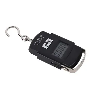 Rechargeable Portable Digital Fish Scale Hanging Hook Scale 50kg LCD Display with Comfortable Handle, Night Vision Display, Accurate Measurement, Simple Operation