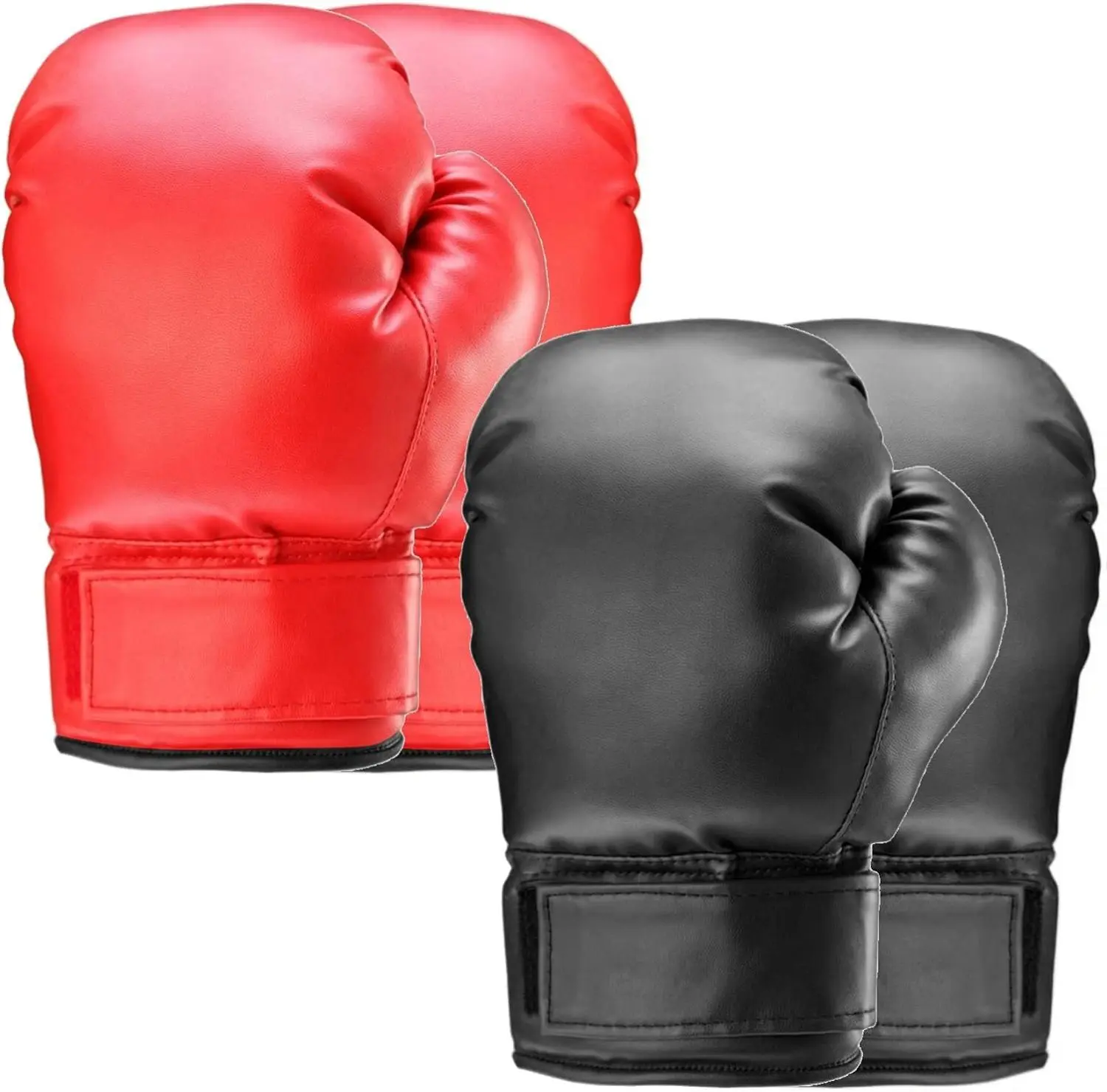2 Pair Boxing Training Gloves Punching Bag Gloves Set For Men, Shockproof Gloves for Punch Bag Training