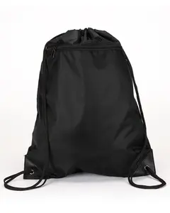 Liberty Bags 8888 Zippered Drawstring Backpack