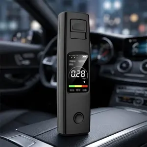 Professional Breathalyzer 0.00-0.40% BAC Tester: High Accuracy Portable Alcohol Detector with Fast Response, Durable LCD & Backlight. Essential for Drivers, Transportation, Hospitality, and Personal Safety.