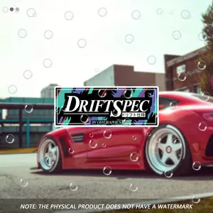 Drift Specification Hks Jdm Waterproof Vinyl Stickers, Bumper Stickers, Laptop Window Stickers, Car Decoration Stickers, Window Decorations, Drift Design, Hks Brand, High-quality Adhesive, Long-lasting Durable Printing, Stickers, Self-adhesive Vinyl