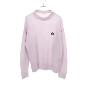 Pre-owned MONCLER Nylon Small Leather Goods Genius 7 Fragment Hiroshi Fujiwara Mohair Knit
