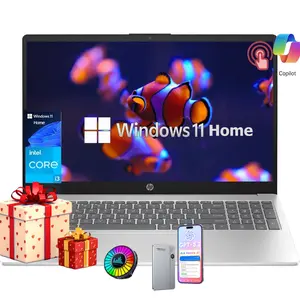 HP 15.6" Touchscreen Laptop | Win 11 Home, 13th Gen i3, Copilot AI, Up to 32GB RAM, 512GB SSD, Wi‑Fi 6, Bundle Accessory,Suit for Business&Student